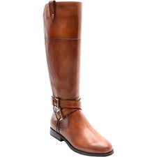 Marc Fisher Audrey Twin Buckle Riding Boots Tall Boots