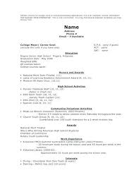 cover letter high school student