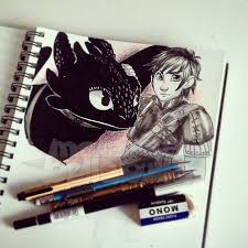 Hiccup (jay baruchel) and toothless lead the rest of the dragons in the fight against drago (dj. Toothless And Hiccup How To Train Your Dragon 2 By Melassabellabulla On Deviantart