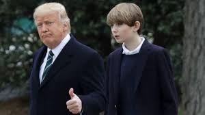 He is america's favorite 10yr old and is the son of. Sekolah Barron Trump Tetap Tutup Akibat Pandemi Virus Corona Meski Donald Trump Minta Dibuka Tribun Jogja