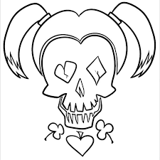 In case you don\'t find what you are looking for, use the top search bar to search again! Suicide Squad Character Harley Quinn Coloring Pages Xcolorings Com