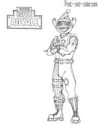 Fortnite Coloring Pages Season 8 Banana Skin Ala Model Kini