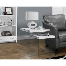 We did not find results for: Monarch Specialties Nesting Table 2 Piece Set Glossy White Tempered Glass The Home Depot Canada