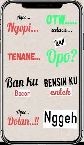 Stiker whatsapp lucu ini bisa jadi hiburan tersendiri. Stiker Text Bahasa Jawa Untuk Chat Wastickerapps For Android Apk Download
