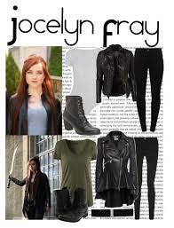 Shadowhunters Jocelyn Fray Shadowhunters Zipper Leggings Fashion