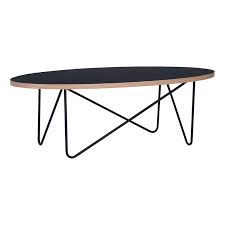 Order online and get your coffee table for melbourne, sydney or any other major australian city. Naresh Coffee Table Oval Black Living Room Furniture Coffee Tables Modern Furniture