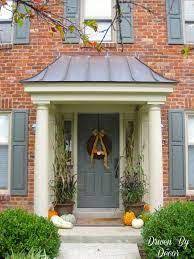 Liberty doors flat roof porch canopy (porch003). Image Result For Door Canopy Pediment Pillars Front Porch Design Porch Design House With Porch