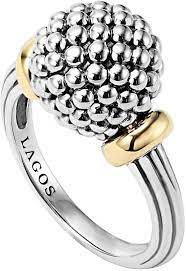 Lagos Caviar Forever Medium Dome Ring Nordstrom Sterling Silver Rings Bands 18k Gold Jewelry Silver Jewelry Fashion