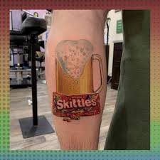 Coins and spins are the two main currencies of the game. Realistic Beer And Skittles Done By Sampson Hurley At Black Sheep Tattoo In Bismarck Nd Tattoos