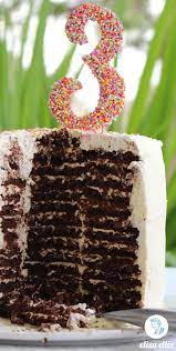 Chocolate Ripple Cake Last Minute Sprinkles Party Part Six Chocolate Ripple Biscuits Choc Ripple Cake Birthday Cake Kids