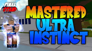 Kaioken master 1 appearance 2 quest 3 moves used 3.1 energy 3.2 melee kaioken master is on top of a rocky cliff by the kaio students. Goku Mastered Ultra Instinct Roblox Novocom Top