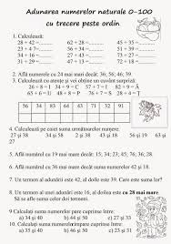 Lumea Lui Scolarel M E M Adunarea 0 100 Cu Trecere Peste Ordin In 2020 Math School 100 Day Of School Project Math Practice Worksheets