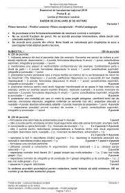 Model subiecte română bac 2019 profil uman. Subiecte Bac 2019 AflÄƒ Subiectele Care Au Picat La Bac 2019 Libertatea