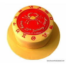 It is a water sign , highly emotional and ruled by the moon. Cancer Zodiac Cake