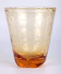 Amber Glass Vase