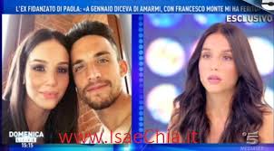 By akotian on january 1, 2014. Domenica Live Paola Di Benedetto Risponde Alle Accuse Dell Ex Fidanzato Matteo Gentili Video Isa E Chia