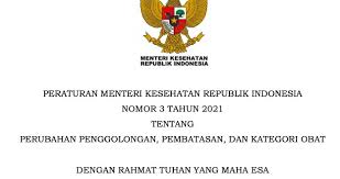 Obat keras ( daftar g ) 4. Pmk No 3 Th 2021 Perubahan Penggolongan Pembatasan Dan Kategori Obat Gudang Ilmu Farmasi
