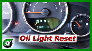2007 2018 Jeep Wrangler Oil Light Reset Youtube