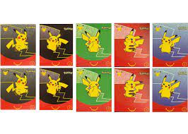 Mcdonalds 25th anniversary promo singles. Pokemon Tcg Mcdonald S Happy Meal 25th Anniversary 10x Envelope Lot Assorted