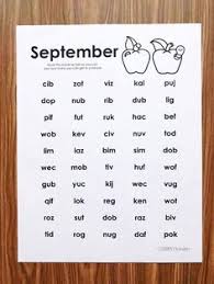 Example video of oral reading fluency. 56 Nonsense Words Ideas Nonsense Words Nonsense Words Fluency Words