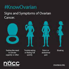 Signs and symptoms of ovarian cancer may include: Pureology Continues In The Fight Against Ovarian Cancer With The National Ovarian Cancer Coalition