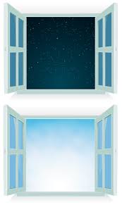 Offenes Fenster Tag Und Nacht Download Kostenlos Vector Clipart Graphics Vektorgrafiken Und Design Vorlagen