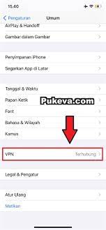 Cara Mematikan VPN Di IPhone Dan IPad