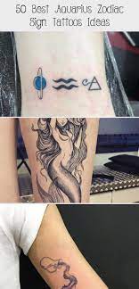 50 Best Aquarius Zodiac Sign Tattoos Ideas Aquarius Aquariusconstellationtattooflowers I Zodiac Sign Tattoos Zodiac Signs Aquarius Zodiac Tattoos