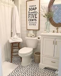 Home improvement · home decorating ideas · financing available 47 Nice Farmhouse Bathroom Remodel Ideas On A Budget Bathroom Budget Fa Farmhouse Bathroom Decor Modern Farmhouse Bathroom Decor Modern Farmhouse Bathroom