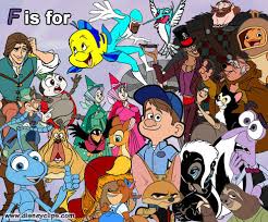 Names Beginning With The Letter F The Disney Alphabet Disney cartoon characters have been amusing kids since decades.