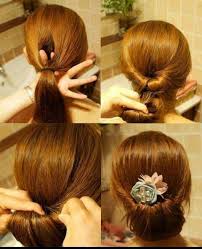Braids, ponytails, half up half down, evening looks and hair styles with step by step tutorial. Pin By Dana Amineddine On Hairstyles Hair Styles Easy Hairstyles For Long Hair Indian Bun Hairstyles