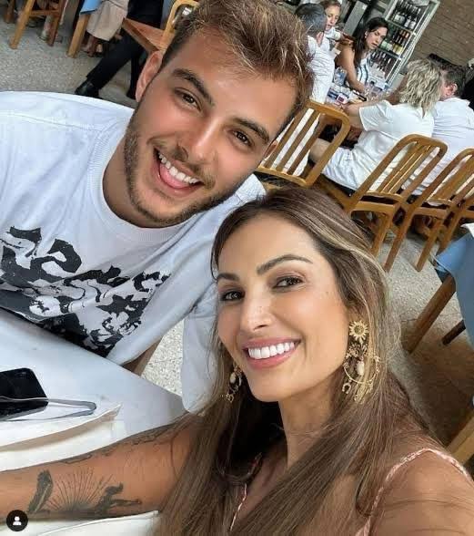 A apresentadora Patrícia Poeta com seu filho, Felipe Poeta de 22 anos! 🥰😍♥️
