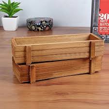 wooden plant seeds box, indoor outdoor