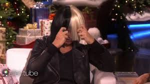 Yes, sia has a face, and this is what it looks like gallery. Sia Reveals Why She Hides Her Face As Ellen Degeneres Tries To Convince Her To Ditch The Wig Mirror Online