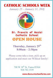 Imprinted On Two Sides In Full Color Featuring Your Sch Hellip Catholic Schools Week Http Www Catholic Schools Week Catholic School School Open House