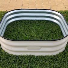 Coloured veggie beds are made from bluescope® aquaplate with an internal. Raised Garden Beds Newtons Building Landscape Supplies