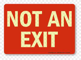 These print out on 8×10 or 8x5x11 paper and you can print on cardstock or photo paper. Free Printable Exit Signs Arrow Right Entrance Sign Not A Fire Exit Sign Clipart 1921946 Pinclipart