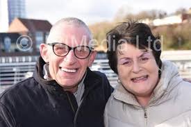 39326282-Jackie Wright and Kym Cooper enjoy the winter sunshine at Blyth  Seafront.