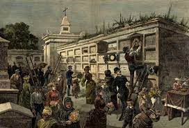 It's the resting place of creoles who resided in the french quarter, marigny and treme neighborhoods. Saint Louis Cemetery Wikipedia
