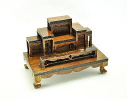 3 Tall Mini Altar Table Thai Buddha Amulet Set You Are Watching On A Set Of 7 Pcs Mini Wood Altar Table This Is M Mini Altar Small Buddha Statue Altar Table