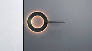 Designer Creates Door Handle With Integrated Led Light Ring Light Led Lights Light Bulb