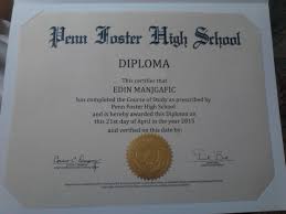This Is My Diploma From Penn Foster High School And Great Online School Too Penn Foster High School High School Diploma Online School