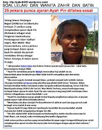 Dan kapsul yang disumbat dengan najis ketua ajaran sesat ayah pin. 25 Pekara Punca Ajaran Ayah Pin Difatwa Sesat Pakcikli00