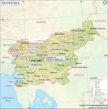 Slovenia Map Map Of Slovenia Slovenia Travel Slovenia