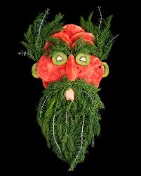 Fresh Faces Les Portraits En Fruits Et Legumes Par Emily Dryden Et Zahyde Pietri Graine De Photographe The Blog Photographie De Fruit Sculpture Alimentaire Fruits Et Legumes