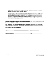 Petition To Modify Parenting Time And Child Support Arizona Free Download