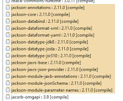 The way to do it is to create an osgi bundle that contains all the dependent libraries. Invalid Combination Of Swagger Jackson Dependencies Stack Overflow