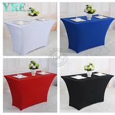 Black table cloth made for folding tables. China Tablecloths Wholesale High Bar Cocktail Table Cloth For Wedding China Cocktail Table Cover And Chair Cover Price