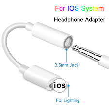 China Lightning To 3 5mm Headphone Jack Audio Adapter For Iphone 7 8 X China Lighting To Audio And Lightning To Aux Price