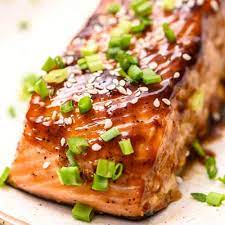Teriyaki Baked Salmon - The Wholesome Dish